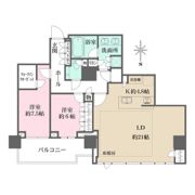 HARUMI FLAG SUN VILLAGE T棟の間取り画像
