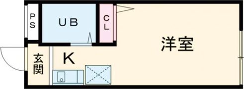 大榮コーポの間取り画像