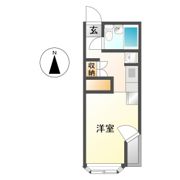 ハイツ本郷 Bの間取り画像