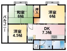 東部台グリーンハイムの間取り画像