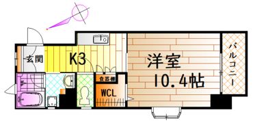 ロイアルアークKOHNOの間取り画像