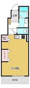 アヴァンセ城辰の間取り画像