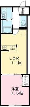 フェニックス神立の間取り画像