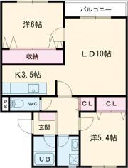 アリスト21の間取り画像