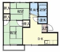フォーブル松南の間取り画像