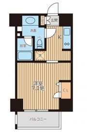 レジディア新横浜の間取り画像