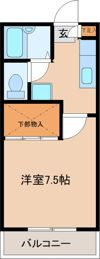 コンフォート東仙台の間取り画像