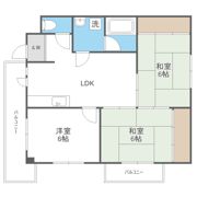 ハイツ杉本の間取り画像