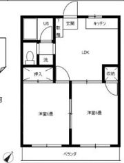 エレガント府中の間取り画像
