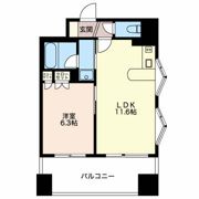 エスティメゾン静岡鷹匠の間取り画像