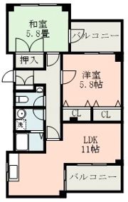 コモドの間取り画像