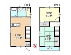 大平台4丁目テラスハウスの間取り画像