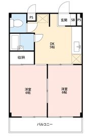 カーサハシモトの間取り画像