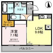 エクレール東太子の間取り画像