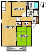 サンエクセル小森野Dの間取り画像