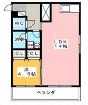 コーポ駅前ビルの間取り画像