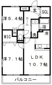 ティエラロッソの間取り画像