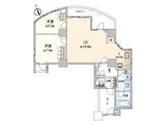 グローリオ吉祥寺本町の間取り画像