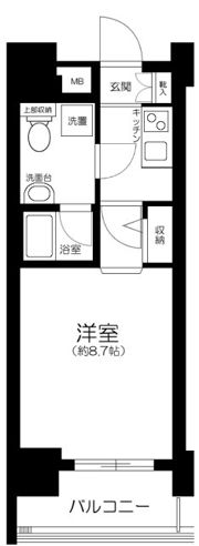 メインステージ王子Ⅱの間取り画像