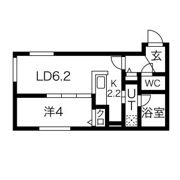 SASA南郷(ササ)の間取り画像