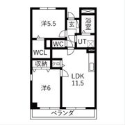 サンロイヤル大井の間取り画像