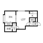 douzieme(ドゥージエム)の間取り画像