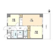 ミリアレジデンス西蒲田の間取り画像