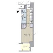 パルティール八田の間取り画像