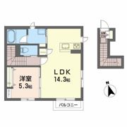 四つ葉荘の間取り画像