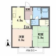 アインマールDの間取り画像