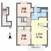 コ－ト・メリッサAの間取り画像