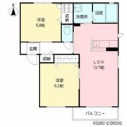 エスポワールT・S D棟の間取り画像