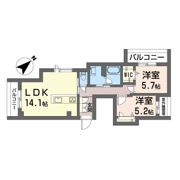 LUCE帯山西の間取り画像
