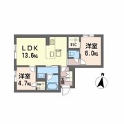 メゾンリーベルの間取り画像