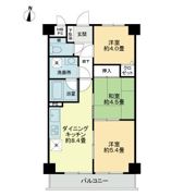 ライオンズマンション大泉学園第3の間取り画像