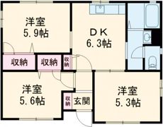 ウイングタウンLの間取り画像