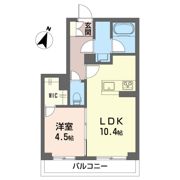 シャーメゾンしずかの間取り画像