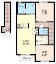 フォルツェ・ラフィーノ Bの間取り画像
