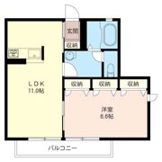 STORK RESIDENCE Aの間取り画像