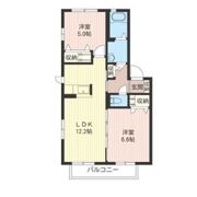 アヴァンセEの間取り画像