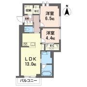 ラフィナート住吉の間取り画像