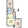 ラフィナート住吉の間取り画像