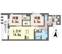 グランコートの間取り画像