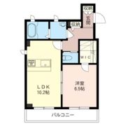 ビバリーコートの間取り画像