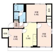 グラシューズつきみ野 Ⅴの間取り画像