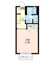 ブランドール原町田の間取り画像