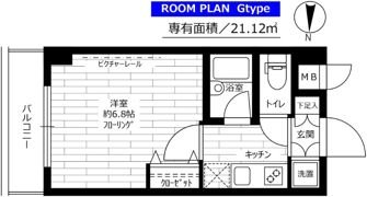 ステージファースト新中野の間取り画像