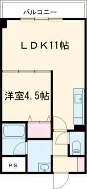 プライムスクエア女池の間取り画像