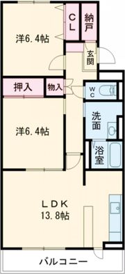 アヴニール・池田の間取り画像