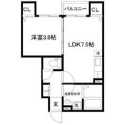 リアーレ新田の間取り画像